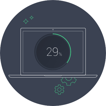 Desfrute do nosso limpador de Mac totalmente automático