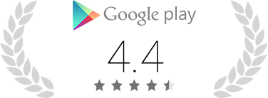 Google Play 4.4/5 rating