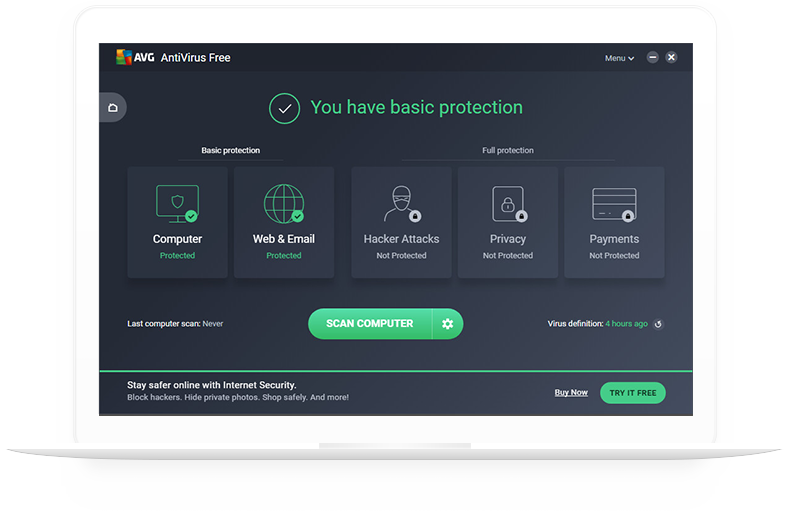 Descargar antivirus gratis para PC y más AVG AntiVirus FREE