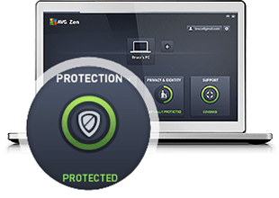 AVG Protection Installation Step Three Protected